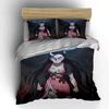 Demon Girl Anime Bedding Set Bedding set (1 duvet cover, 2 pillowcases, duvet not included)