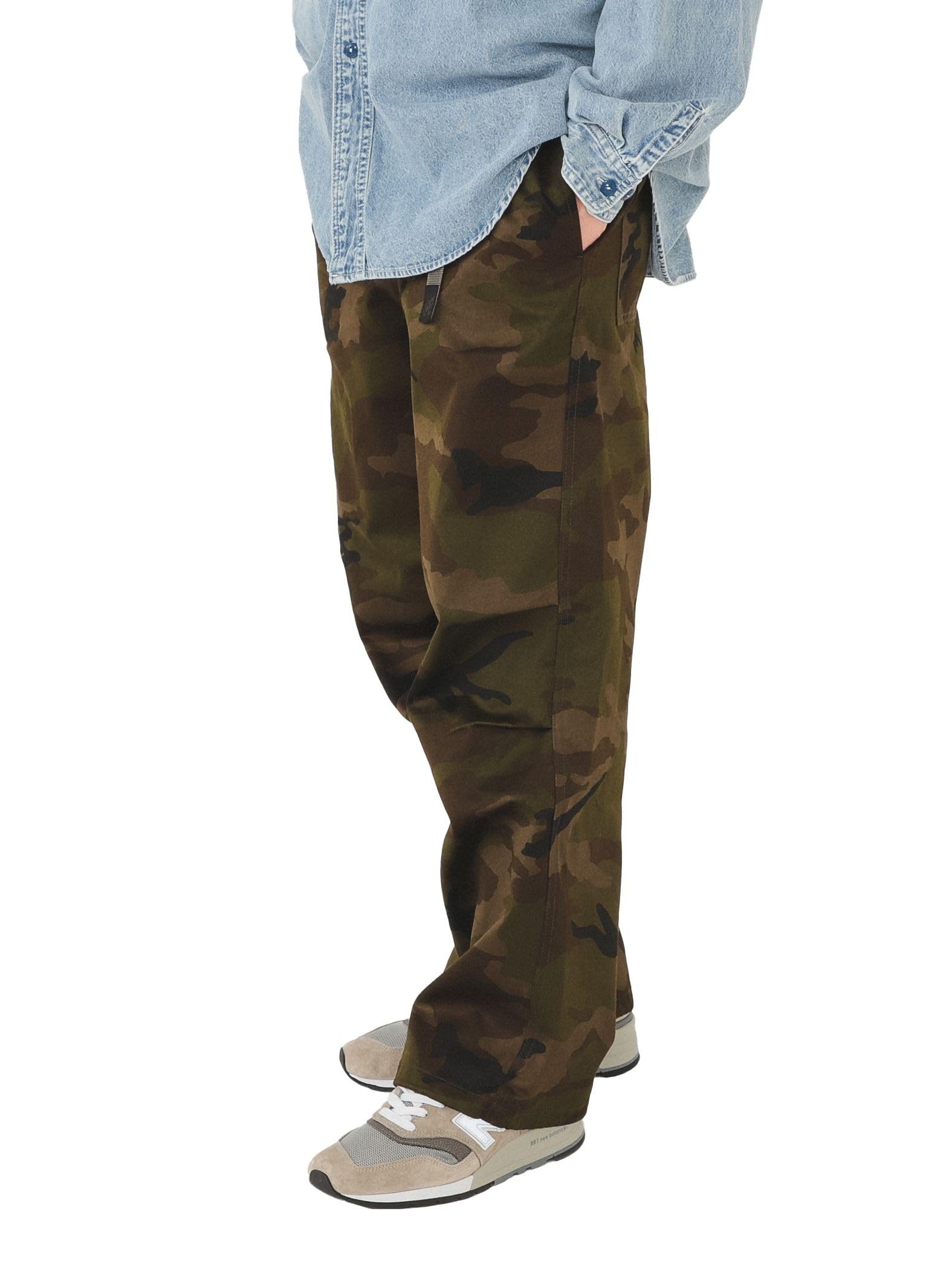 

Beams Painter GRAMICCI Custom Camo Overpants, Men s, Green, Size L, 11241758585