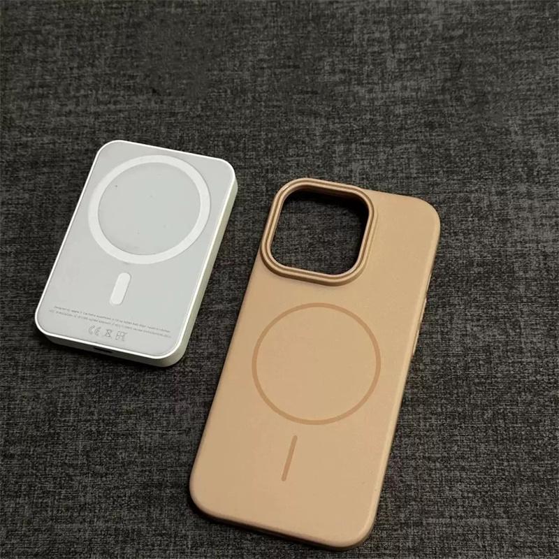 Ultrathin Magnetic MagSafe Phone Case for iPhone 16 Pro Max 15 14 13 12 11 Pro Max Wireless Charging Matte Hard PC Armor Cover