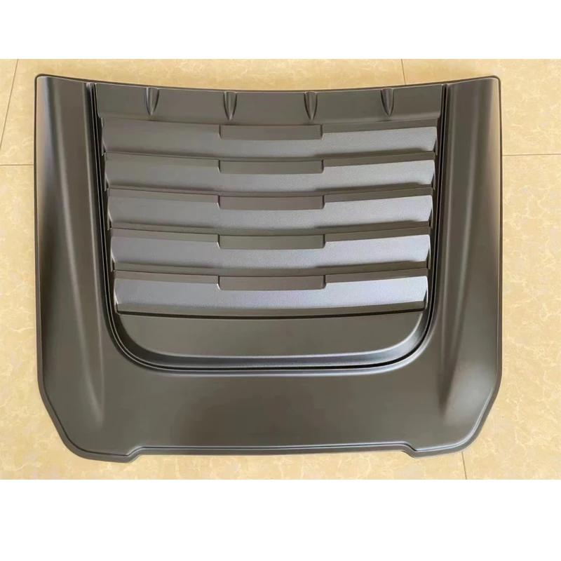 Black Bonnet Scoop Hood Cover For Mitsubishi L200 Triton 2019 2020 2021 2022 2023  Bug Shield Bonnet Protector