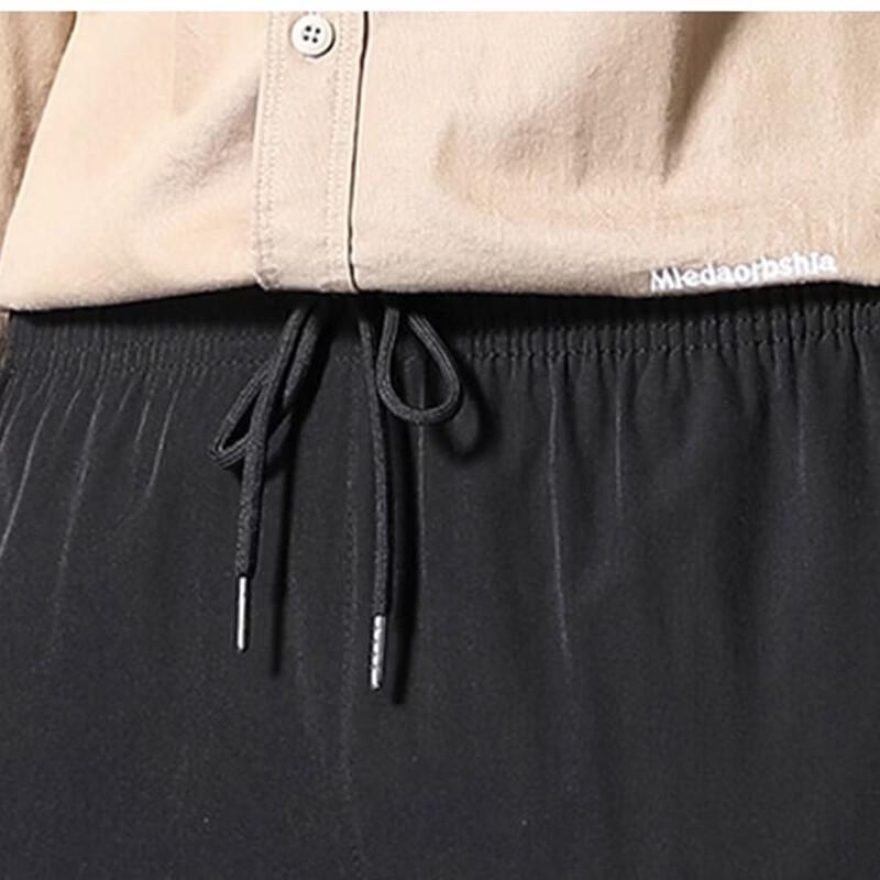 Jeep Spirit Men's Summer Quick-Dry Cropped Casual Pants