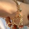 European & American Cross-border Pearl & Star Bracelet with Heart and Angel Pendant for Women