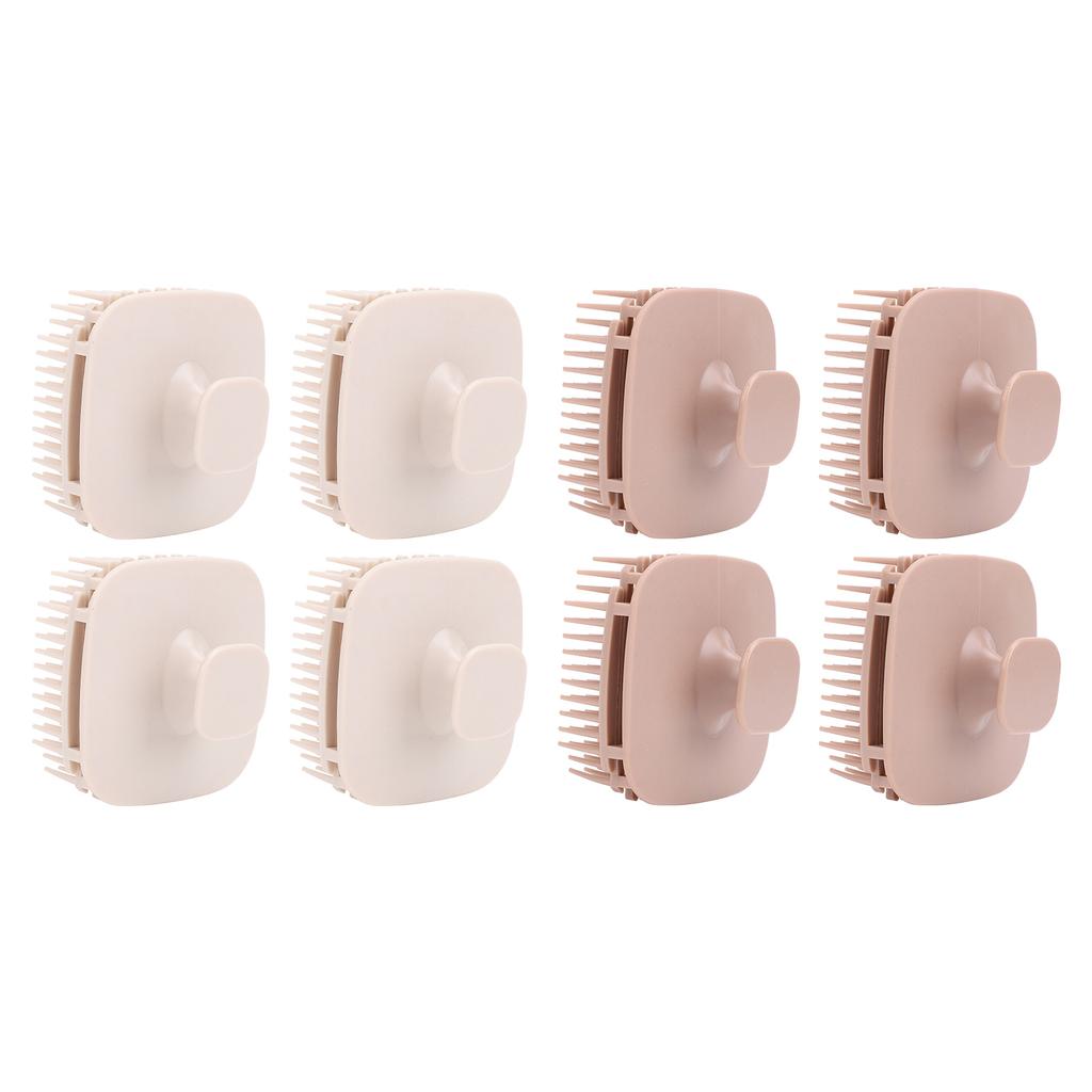 4PCS Hair Scalp Massager Promotes Circulation Dandruff Removal Deep Cleansing Ergonomic Design Shamp