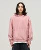 Uneven Dyed Hoodie (Salmon)