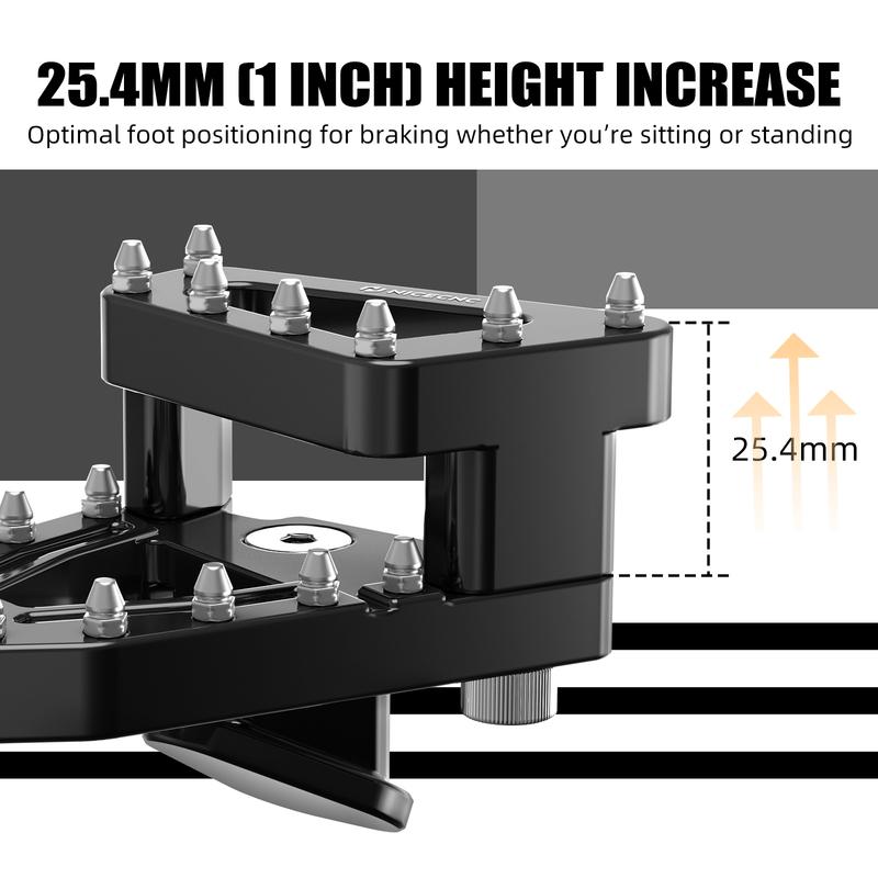 Motorcycle Brake Lever Pedal Tip Extender for Honda CRF1100L Africa Twin/ADV Sports 20-25 CRF1000L Africa Twin/ADV Sports 16-19