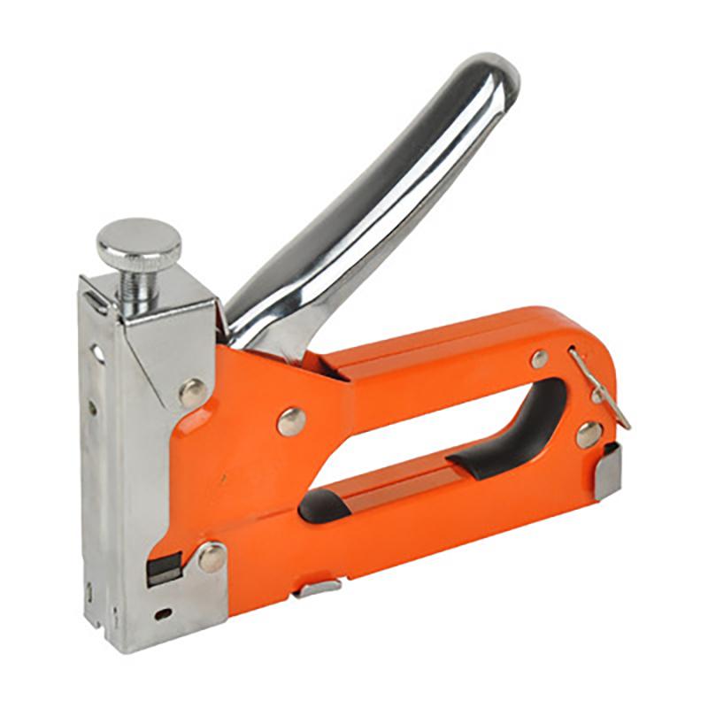 

Multitool Nail Stapler Gun Furniture Stapler for Wood Door Upholstery Framing Rivet Gun Kit Nailers Rivet Tool Stationery помаранчевий