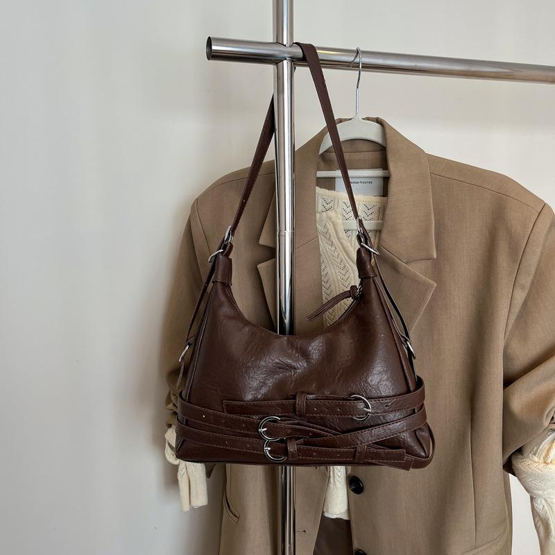 Niche Design Fashion Tote Bag Women's New Retro Shoulder Messenger Bag Personalized Commuter Bag