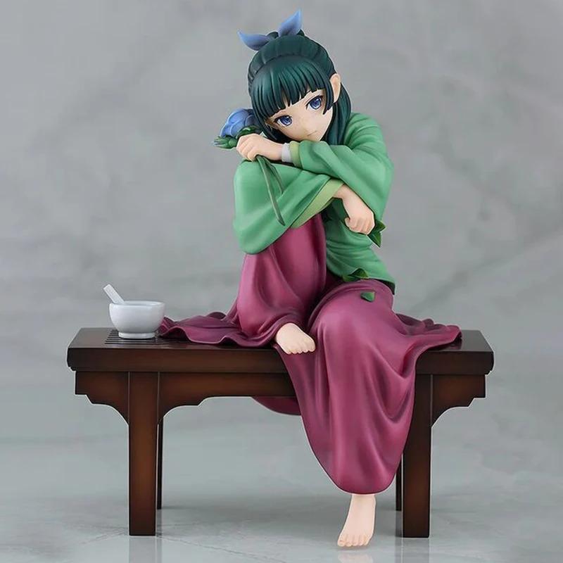 /Las Crónicas del Boticario Figuras de Anime Modelo de PVC MaoMao y Mesa Chica Linda Figuras de Acción Juguetes para Regalo Figura Coleccionable Navidad