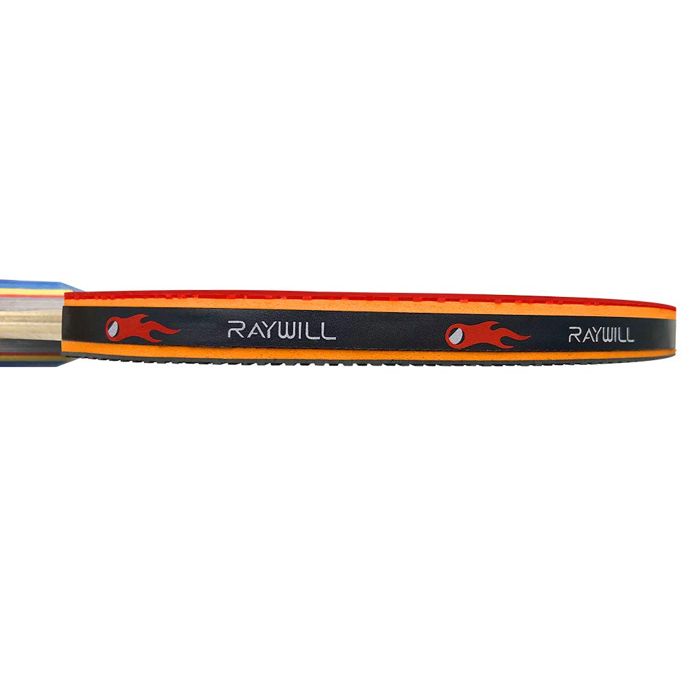 Portable Table Tennis 2 3 Ping Pong Table Tennis Set with Storage Easy To Use Racket, Rackets, Balls, Bag, (Set) (Racket)