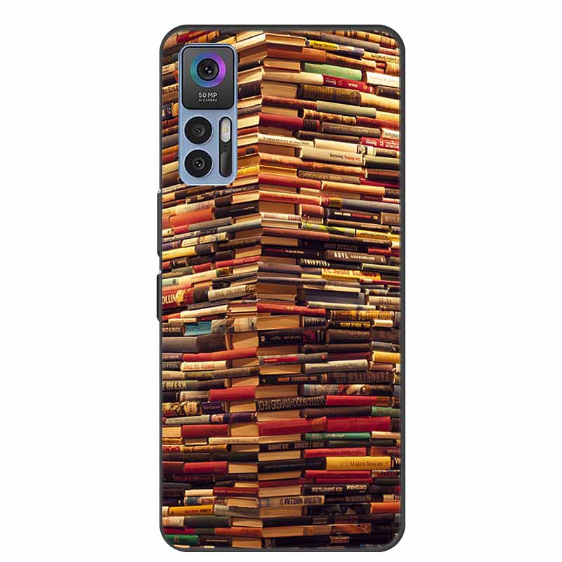 For TCL 30 Plus Case Luxury Soft Silicone Back Cover Phone Case for TCL 30 SE Coque TCL 30 5G for TCL 30+ Protector T676J Fundas