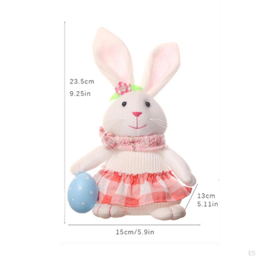 Okouzlující figurka velikonočního zajíčka pro slavnostní domácí vystavení