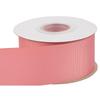 [Tekdeere]Width 50mm Solid Dusty Rose Grosgrain Ribbon, Perfect for Gift Wrapping, Sewing, Hair Accessories, Wedding Decorations - 22 Meters/roll