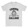 Temmie College Undertale T Shirt for Men Pure  Leisure T-Shirt O Neck Game Tee Shirt Short Sleeve Clothes Adult