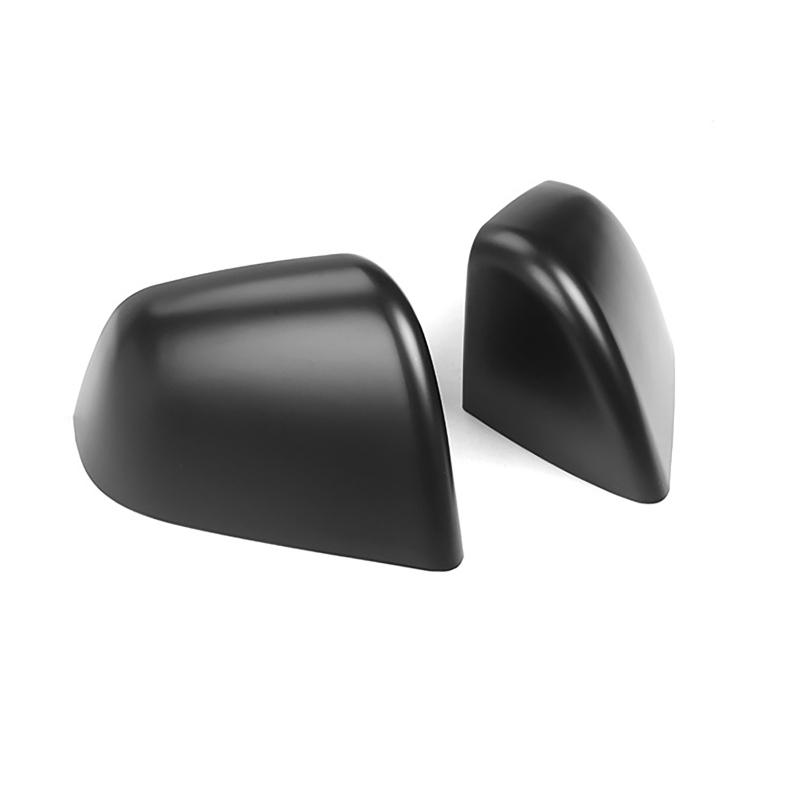 ABS Car Rearviews Mirror Guard Cover For Tesla Model 3/Model Y - Gloss/Matte/Carbon Fiber Look Rear View Cover Housing