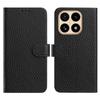 For Xiaomi 15T Case Wallet Stand Litchi Texture Genuine Cow Leather Flip Phone Cover