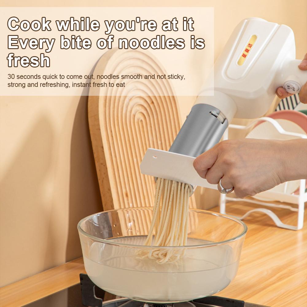 Automatische Nudelmaschine Handheld Elektrische Nudelmaschine 5-in-1 Schnurlose Tragbare Spaghetti