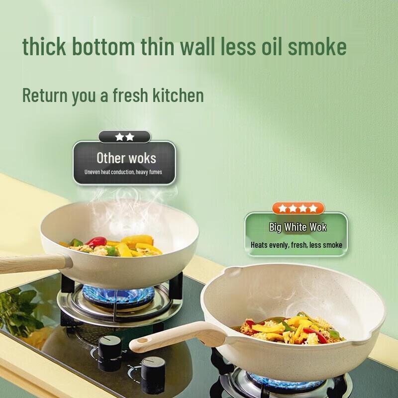 COOKER KING DaBai Non-stick 4-Piece Cookware Set