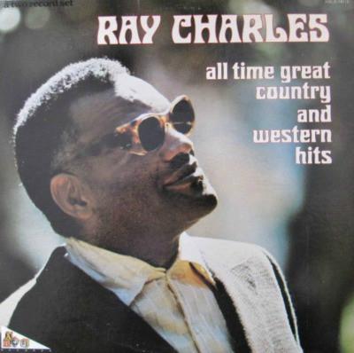 LP Record RAY CHARLES All Time Great Country And Western ABCX7812 ABC Records 1973 US SoulFunk Used