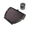 Motorcycle Air Filter Oil Filters High Flow For 650SR 675SR-R 675SS 675NK CF650-10 675 NK SR-R SS SR 0700-07200