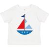 Inktastic Sailboat Cute Toddler T-Shirt Boat Sailing Boating Water Sports Child