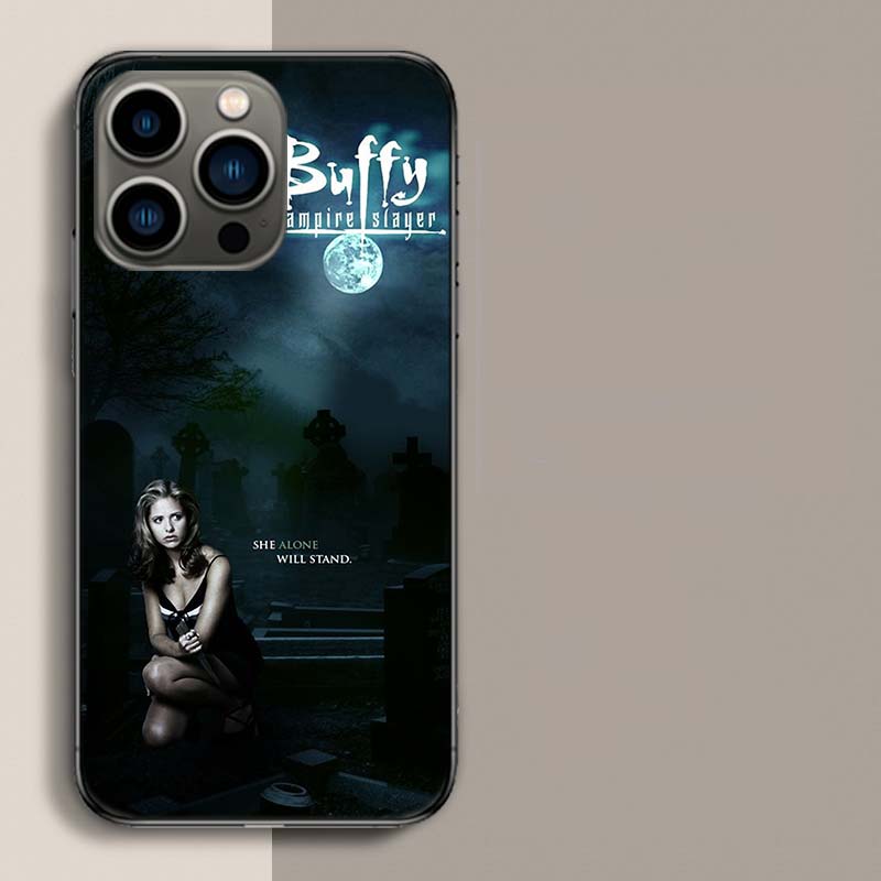 Buffy the Vampire Slayer Phone Case For Iphone 17 Air 15 Pro 14 Plus 16 Pro Max 12 13 Mini 11 16E X XS Cover Cute Fundas