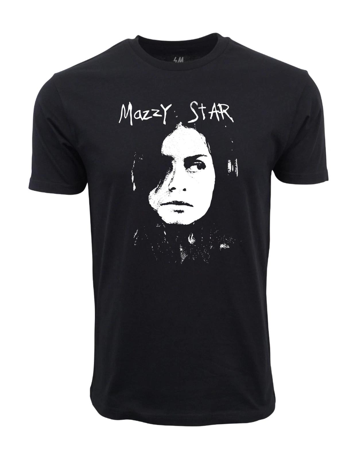 Unisex Adult Casual Graphic Mazzy Star Graphic T shirt T-Shirt S