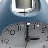 Clock Nordic Loud Bells Night Light Simple Vintage Desktop Sculpture for Hotel Bedside Living Room
