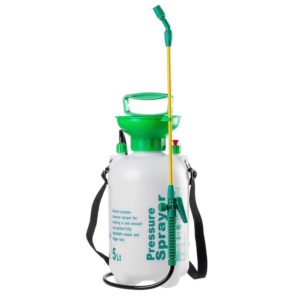 KADAX Manuelle Druck-Gartenspritze 5L Grün