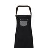 Premier Faux Leather Denim Bib Apron
