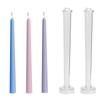 Dinner Plastic Handmade Clay Tools Cake Decoration Cylindrical Candle Mould Church Soap Molds