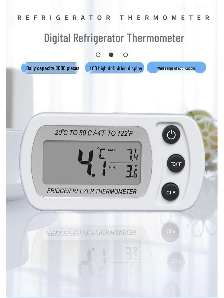 Hochpräzises Wasserdichtes Digitales Kühlschrankthermometer
