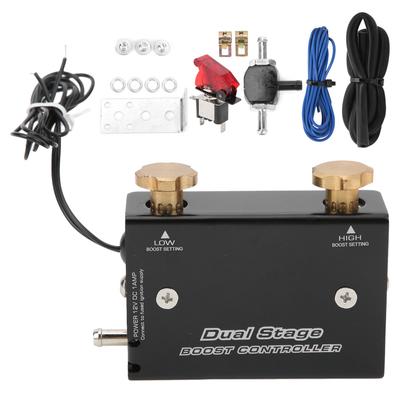 Sada elektronického ovládání dvoustupňového posilovače turbodmychadla z hliníkové slitiny pro 12V Auto Universal
