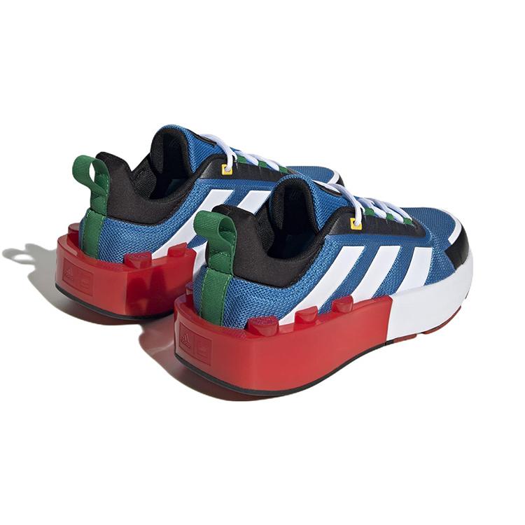 New adidas Tech Runner LEGO X Big Kid 'Shock Blue Red' HP5884