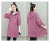 Women's Plus Size Mid-Length Lambswool Winter Coat - Age-Reducing Fashion