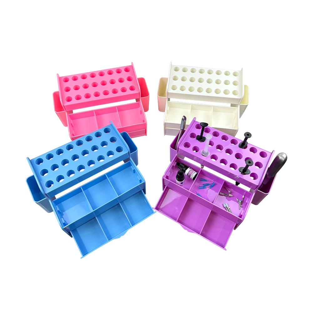 1 pieza Portafiltros Adhesivo Dental Multifuncional Con Cajón Dispensador Aplicador de Resina Compuesta Instrumento Odontológico Organizador