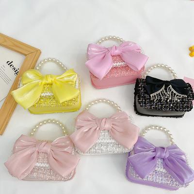 Children's Bag Women 2025 New Fashion Bow Parent-child Messenger Bag Cute Princess Change Bag Tide