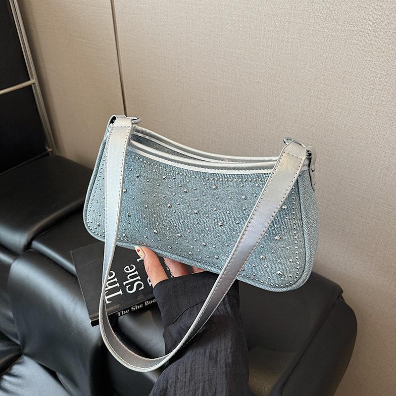 Summer Niche Bag Women's New Versatile Messenger Bag Fashion Shoulder Underarm Small Square Bag