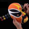 Bemalbare Halbmaske Vollgesichts-DIY-Maske Kostüm-Requisite Handbemalte Maske Lustige Maskerade