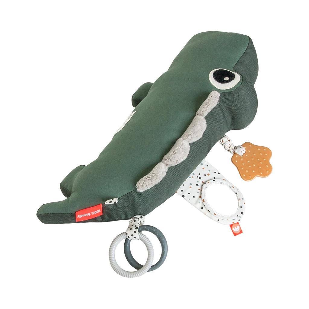 Dambaidia Tummy Time Activity Toy, Crocodile Green, DBD150025
