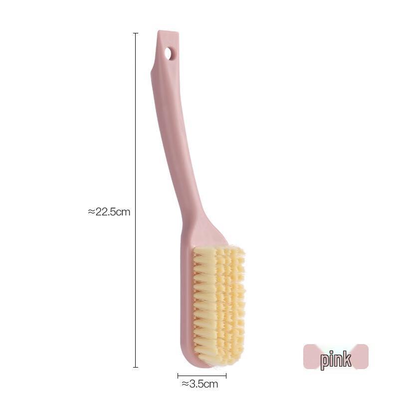 Fumede Long-Handle Soft Bristle Shoe Cleaning Brush