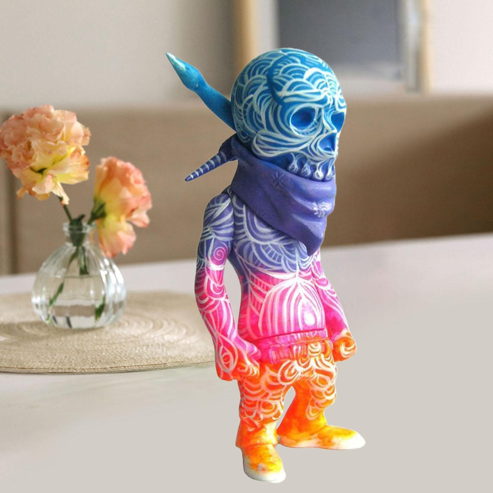 

Collectible Resin Skeleton Ornaments Decoration for Kids Halloween Decor indoor e outdoor Home