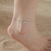 Cazador Cute Walking Cat Anklets for Women Stainless Steel Jewelry Foot Bracelet Fashion Summer Beach Accessories