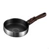 Nonstick Frying Pan Saute Clean 316 Stainless Steel with Removable Handle Round Skillet for Travel