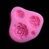 Rose Flower Sugarcraft Cupcake Kitchen Cake Mould Soap Candy Chocolate Baking Tools