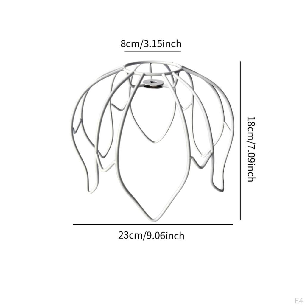 Ceiling Light Shade Lamp Cage Frame DIY Stylish Pendant for