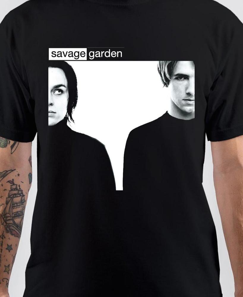 

SALE NEW Darren Hayes Savage Garden black T-shirt short sleeve All sizes Unisex T-Shirt XXXXL