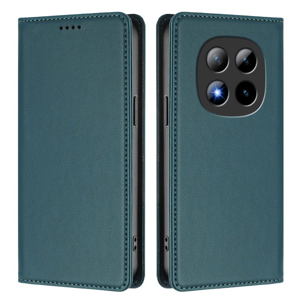 Für Xiaomi Poco M8 Pro 5G/Redmi Note 15 Pro+ 5G (Global) Leder Geldbörse Hülle Magnetverschluss RFID-Blockierung Handyhülle