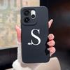 For Oppo Reno15 F Pro Case Simplicity Heart 26 Letters Shockproof Soft Liquid Silicone Cover For OppoReno15 15Pro Reno15F Fundas
