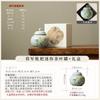 Hand-painted Persimmon Ceramic Tea Can Small Sealed Storage Tea Can Mini Small Tea Can Portable Tea Can Fragrant Powder Balm Jar