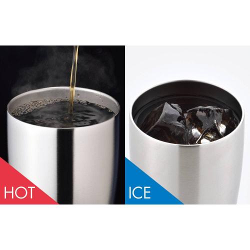 Kakusei Vacuum-Sealed Stainless Steel Tumbler, 490ml, Double-Sided Vacuum Wall, Insulates Hot and Cold Drinks, Simple Design, Uncolors UC-10